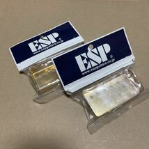 ☆ ESP Seymour Duncan TREMBUCKER PICKUP COVER GOLD ダンカン トレムバッカー ハムバッカー ピックアップカバー ゴールド 未使用 junk扱_画像3