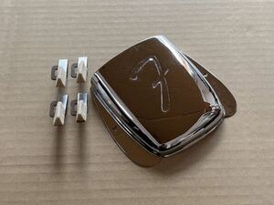 ☆ Fender Vintage Style Jazz Bass F Bridge Cover Chrome ジャズベース ブリッジカバー フェンダー ☆