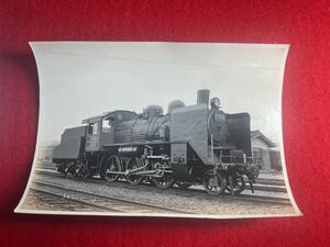 【T002】古い　鉄道　写真　西尾克三郎 『C56形蒸気機関車』 C565 昭和初期　戦前　芸術写真 