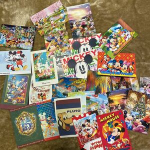 ディズニー ミッキー ミニー　など　ポストカード　絵葉書　まとめ売り　26枚