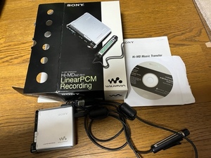 SONY Hi-MD MZ-RH1 シルバー ソニー WALKMAN ウォークマン ポータブル MDプレイヤー レコーダー