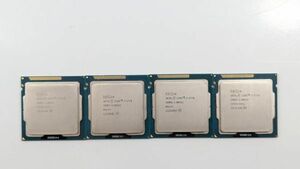 【1円出品】CPU 4個 セット販売 Intel Core i7-3770 3.40GHz SR0PK Windows PC ノートパソコン デスクトップパソコン パソコン メモリ 中古