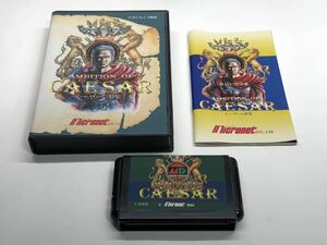 新品未使用 MD メガドライブ シーザーの野望 AMBITION OF CAESAR SEGA メガドラ セガ Brand new