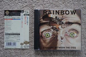 Rainbow / Straight Between The Eyes 国内盤 帯付き 高音質 SHM-CD レインボー