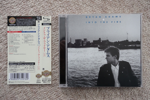 Bryan Adams / Into The Fire 国内盤 帯付き 高音質 SHM-CD ブライアン・アダムス