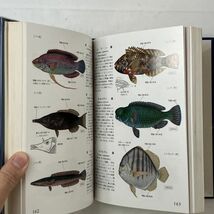 原色 魚類検索図鑑　1963年発行 1981年改訂9版　本体ビニールカバー付き状態良好　安部宗明著　北隆館　B5y_画像4