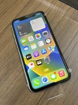 新品 iPhone11 128GB グリーン SIMフリー バッテリー100% 未使用品_画像1