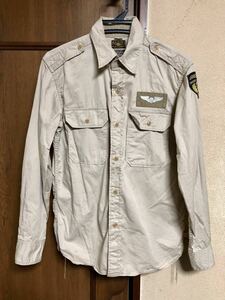 The REAL McCOY'S ザ リアルマッコイズ ARMY OFFICER'S SHIRT 長袖シャツ SIZE 15