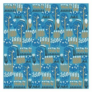shi...( blue ) 105×105. furoshiki fabric [ Kato .. city pine ]