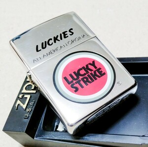 ラッキーストライク ZIPPO 2001年 LUCKY STRIKE 未使用品