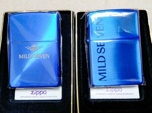 新品 マイルドセブン ZIPPO 2個セット MILD SEVEN 2000年 2001年