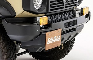 ダムド ジムニー シエラ JB74 フロントバンパー 塗装済 DAMD little G. TRADITIONAL