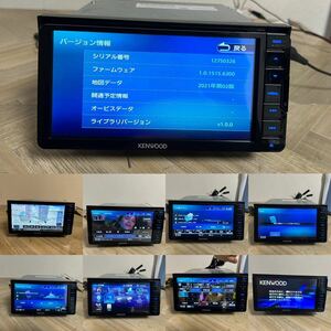 ケンウッド　MDV-S709W メモリーナビ.地図データ2021 SD 、CD 、DVD USB Bluetooth HDMIフルセグ KENWOOD 2022年製 中古品