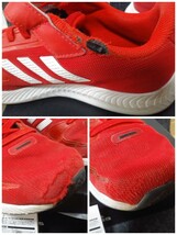 adidas　スニーカー　21cm(赤)・23cm(シルバー)　２足セット_画像9