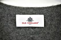 K863　OLD ENGLAND　オールドイングランド　半袖カシミヤニット　レディース　カシミヤ100　グレー　カシミヤセーター_画像3