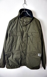 K412　オールド　ボルコム　VOLCOM　Winter Coats　裏ボア　ジャケット　ブルゾン　カーキ　サイズS　ビッグシルエット