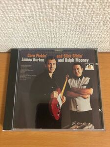 【送料160円】James Burton and Ralph Mooney Corm Pickin' and Slick Slidin' ジェームス・バートン SEECD377　