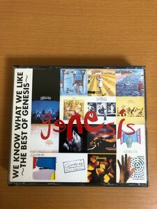 【送料185円】ジェネシス GENESIS WE KNOW WHAT WE LIKE-THE BEST OF GENESIS 1991年日本盤プロモ 2CD VJPR-16