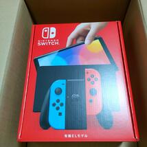 Nintendo Switch　有機ELモデル　Joy-Con(L) ネオンブル_画像1