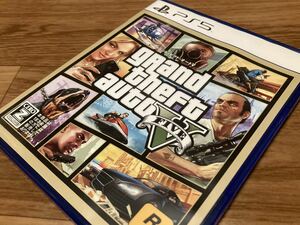 送料無料　ps5 gta5 盤面傷無し　グランド・セフト・オートv グラセフ