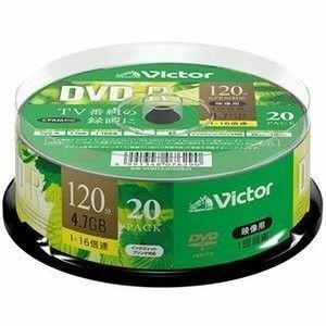 JVCケンウッド 録画用 DVD-R スピンドル 16枚 VHR12JP20SJ1