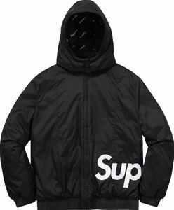 希少美品☆16aw Supreme sideline logo Jacket ブラック 正規品 L 黒 