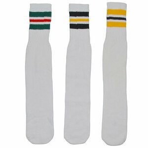 STRIPE 3Pack Tube Socks スケーター ソックス 3足組 オフィシャル