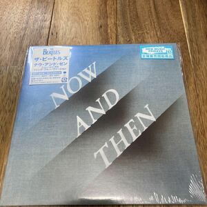 THE BEATLES NOW AND THEN blue Vinyl 国内仕様