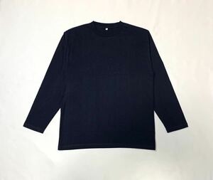 (未使用) メーカー不明 // 長袖 Tシャツ・カットソー (黒系) サイズ XL