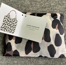 新品 kate spade NEW YORK ケイトスペードForest Feline reusable shopping bag エコバッグ_画像3