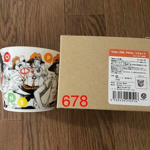 ワンピース企画展 Hello マグカップ ロー 麦わらストア ONE PIECE