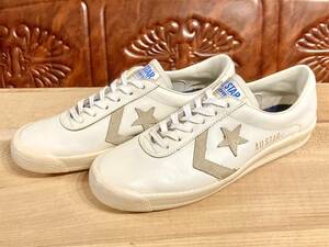 ★☆70s!希少レア!converse シェブロンスター レザー 白/グレー 6 24cm コンバース オールスター ユーゴスラビア ビンテージ 239☆★