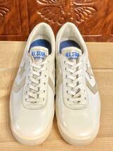 ★☆70s!希少レア!converse シェブロンスター レザー 白/グレー 6 24cm コンバース オールスター ユーゴスラビア ビンテージ 239☆★_画像4