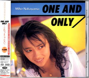 【アイドルCD】中山美穂「ONE AND ONLY +8」（タワーレコード限定：SACD／HYBRID）※極美品