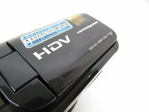 [即日発送]☆ジャンク☆ SONY ソニー HANDYCAM デジタルHDビデオカメラレコーダー HDR-HC3 フルHD1080 ブラック 2006年製 現状品 331_画像7