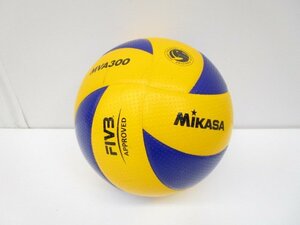 [即日発送] MIKASA　ミカサ　バレーボール　5号　MVA300　国際公認球　検定球　一般/大学/高校用　ネイビー×イエロー　371