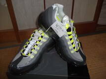 新品未使用品AIR MAX 95 OG　BLACK/NEON YELLOW/LT-GRAPHITEイエローグラデCT1689-001_画像3