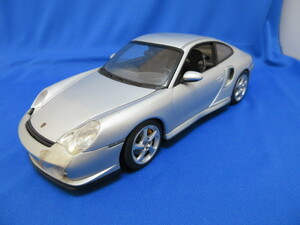 【破損　ジャンク品】オートアート AUTOart 1/18★ポルシェ PORSCHE 911 GT2　シルバー★