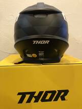 新品未使用THORヘルメットMサイズ　100％ゴーグルセット_画像3