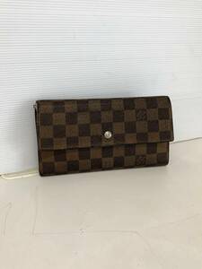 YK　ルイヴィトン　ダミエ　ポルトフォイユ・インターナショナル　長財布　LOUIS　VUITTON