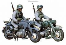 ■貴重品■ 1/35 ツェンダップ KS750&BMW R75　タミヤ TAMIYA_画像2