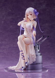 ■貴重品■シリアス ホワイトローズ アズールレーン 1/7スケール 全高約220㎜ ロイヤル ダイドー級軽巡洋艦 ※購入特典ミニ色紙付き　WAVE