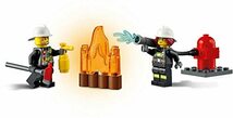 レゴ(LEGO) シティ 消防はしご車 60280 おもちゃ ブロック 消防 しょうぼう トラック 男の子 女の子_画像5