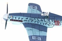 イタリア空軍 戦闘機 ダイキャスト モデル 1/144 フィアット FIAT G.55 チェンタウロ 塗装済完成品_画像4