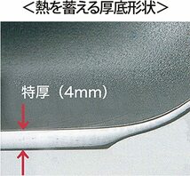 ウルシヤマ金属工業 匠技 極 フライパン 24cm ガス火用 TWK-F24 PFOAフリー_画像6