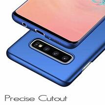 YaMiDe Samsung Galaxy S10 Plus ケース 携帯電話バンパー 超軽量ケース 硬質PC材料 指紋防止し かきむしり防止_画像3