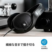 ゼンハイザー Sennheiser ヘッドホン 有線 HD 560S 開放型 オープン型 本社開発ドライバー ダイナミック_画像5