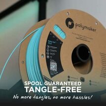 ポリメーカ(Polymaker)3Dプリンタ―用フィラメント PolyLite PLA(3.0) 1.75mm径 1kg巻 イエロー_画像3