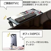 コモライフ 取り付け簡単なTV上ラック TV上ラック 取り付けカンタン モニター上ラック ディスプレイボード ディスプレイラック モニター台_画像5