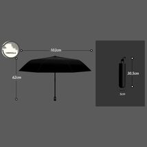 クロム キャラクター LANSERY 男女兼用 かっこいい 日傘 折りたたみ傘 UVカット 遮光 折り畳み傘 紫外線遮断 軽量 晴雨兼用_画像2